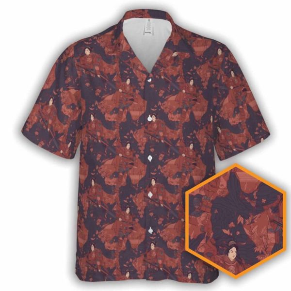 Samurai RPG Dnd Game Hawaiian Shirt, Summer Shirt For Men and Women Jezsport.com