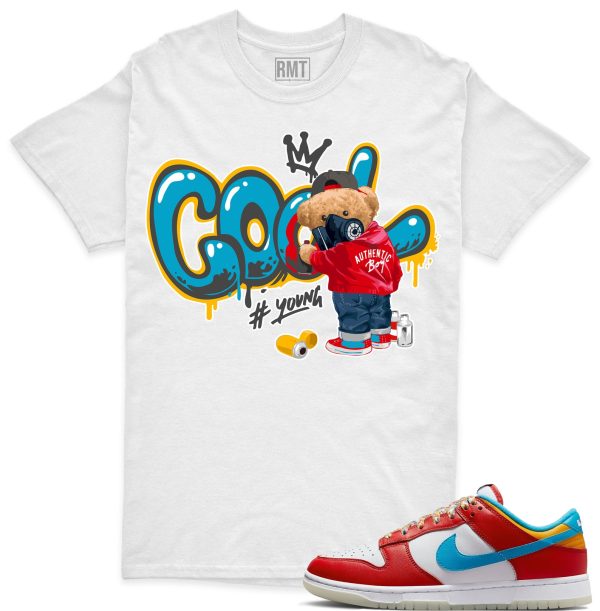 Fruity Pebbles Dunk Matching Shirts, Cool Bear Matching Dunk Low QS LeBron James Fruity Pebbles Jezsport.com