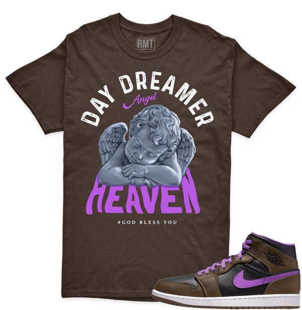 Jordan 1 Palomino Shirt, Day Dreamer Shirt Matching Jordan 1 Mid Palomino Wild Berry Jezsport.com