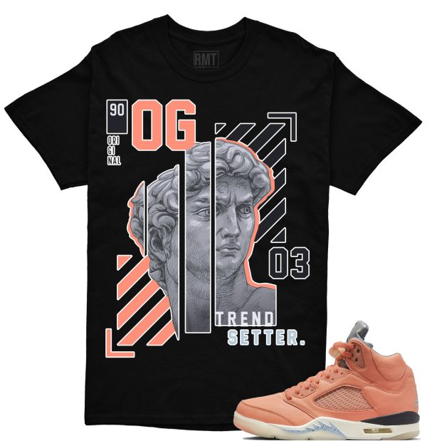 DJ Khaled 5s Matching Shirts, Trend Setter Shirt Matching Jordan 5 Crimson Bliss Jezsport.com