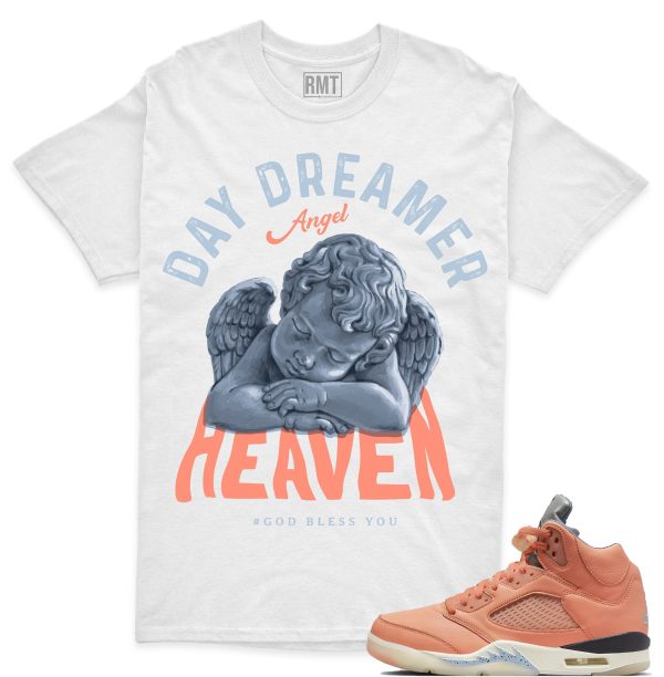 DJ Khaled 5s Matching Shirts, Day Dreamer Shirt Matching Jordan 5 Crimson Bliss Jezsport.com