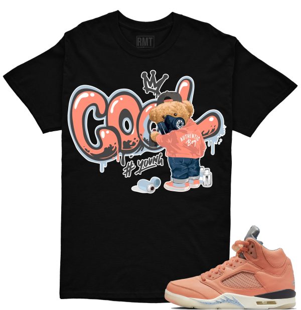 DJ Khaled 5s Matching Shirts, Cool Bear Shirt Matching Jordan 5 Crimson Bliss Jezsport.com