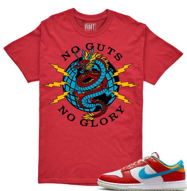 Fruity Pebbles Dunk Matching Shirts, No Guts Matching Dunk Low QS LeBron James Fruity Pebbles Jezsport.com