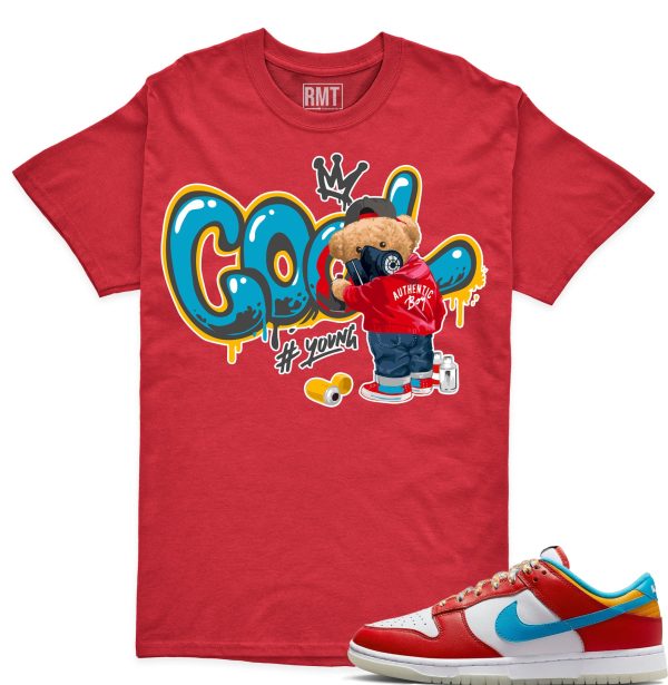 Fruity Pebbles Dunk Matching Shirts, Cool Bear Matching Dunk Low QS LeBron James Fruity Pebbles Jezsport.com