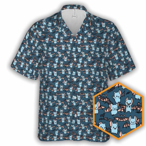 Cute Bats RPG Dnd Game Hawaiian Shirt, Summer Shirt For Men and Women Jezsport.com