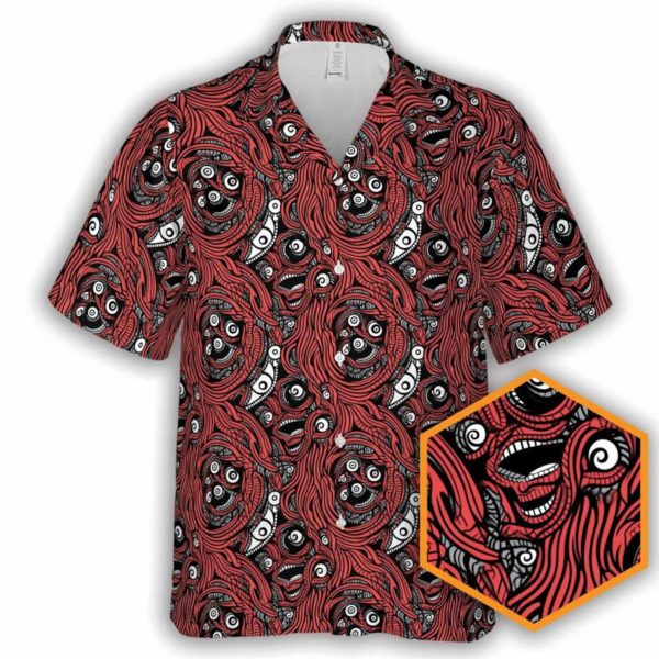 Old One Cthulhu Button-Up Hawaiian Shirt, Summer Shirt For Men and Women Jezsport.com