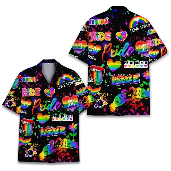 LGBTQ Pride Hawaiian Shirt, Summer For Men and Women Jezsport.com