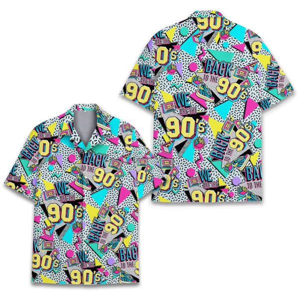 Retro 90s Hawaiian Shirt, Summer For Men and Women Jezsport.com