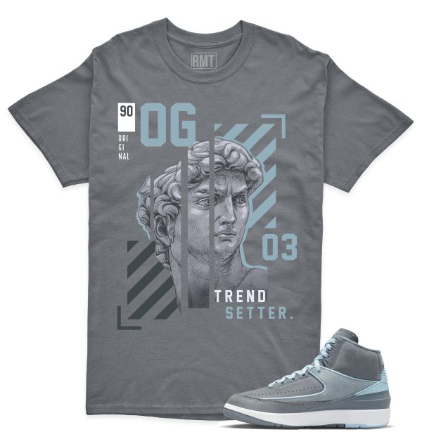 Jordan 2 Cool Grey Matching Shirts, Trend Setter shirt to go with Jordan 2 Cool Grey Jezsport.com