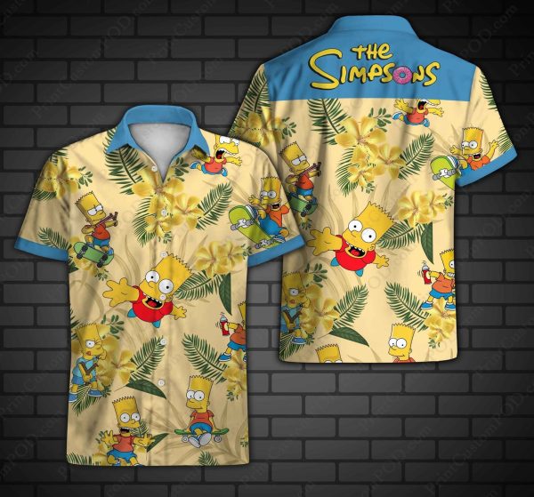 The Simpsons Hawaii Shirt, The Simpsons Tropical Hawaiian Shirt, Summer For Men and Women Jezsport.com