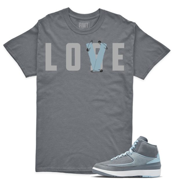 Jordan 2 Cool Grey Matching Shirts, Love Lose shirt to go with Jordan 2 Cool Grey Jezsport.com