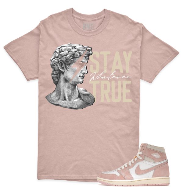 Jordan 1 OG Washed Pink Matching Shirts, Stay True Matching High OG Washed Pink Jezsport.com