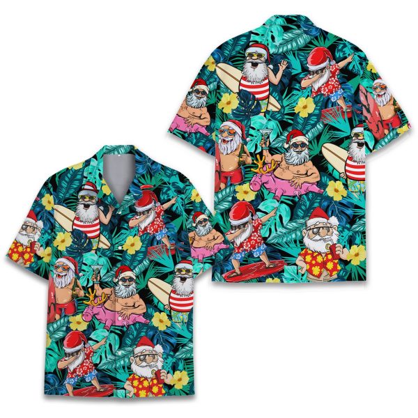 Santa Claus Hawaiian Shirt, Summer Shirt For Men and Women Jezsport.com