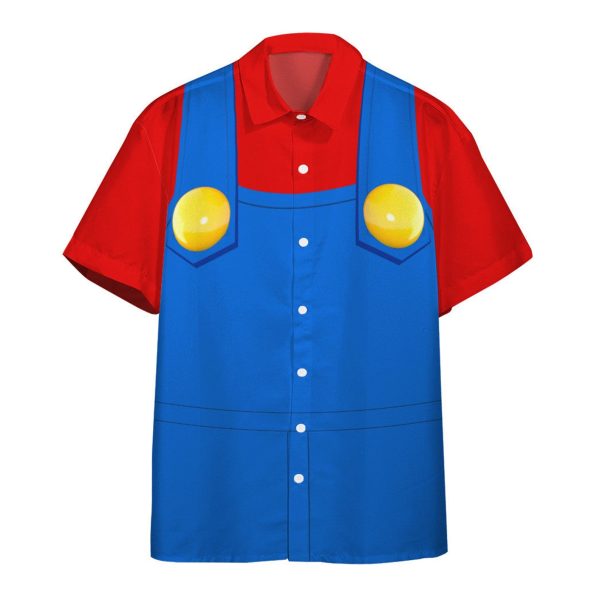 Super Mario Hawaii Shirt, Mario and Luigi Tropical Hawaiian Shirt, Summer For Men and Women Jezsport.com