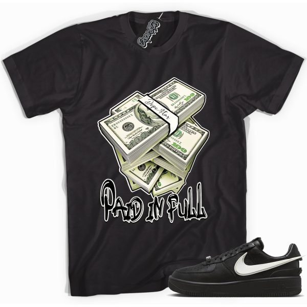 Force 1s Low SP Ambush Phantom Sneaker Shirt Made To Match Paid In Full Jezsport.com