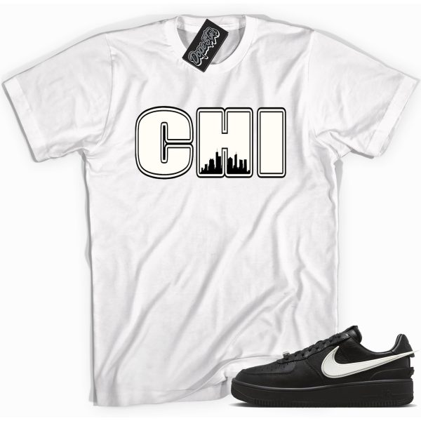 Force 1s Low SP Ambush Phantom Sneaker Shirt Made To Match Chicago Jezsport.com