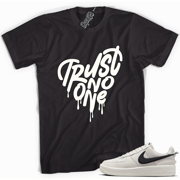 Force 1s Low SP Ambush Phantom Sneaker Shirt Made To Match Trust No One Jezsport.com