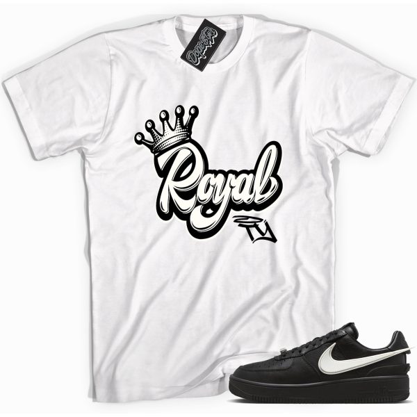 Force 1s Low SP Ambush Phantom Sneaker Shirt Made To Match Royalty Jezsport.com