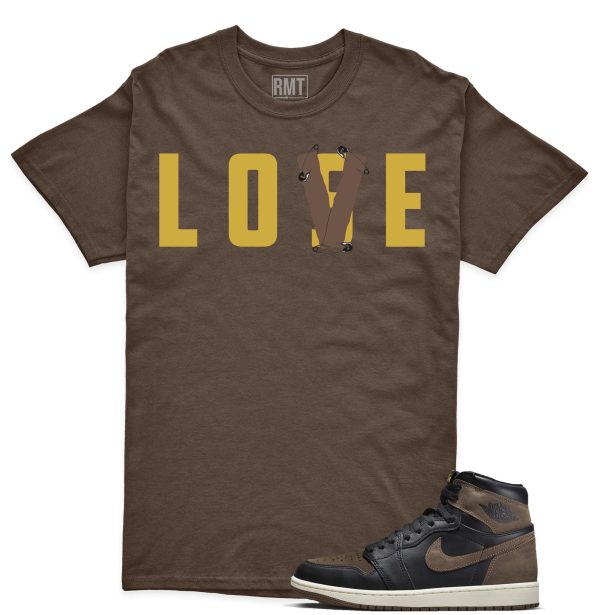 Jordan 1 Palomino Shirt, Love Lose Shirt Matching Jordan 1 Mid Palomino Jezsport.com