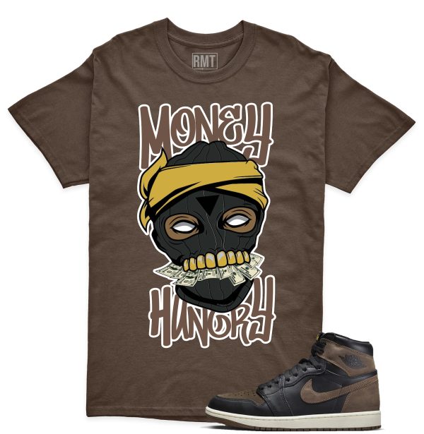 Jordan 1 Palomino Shirt, Money Hungry Shirt Matching Jordan 1 Mid Palomino Jezsport.com