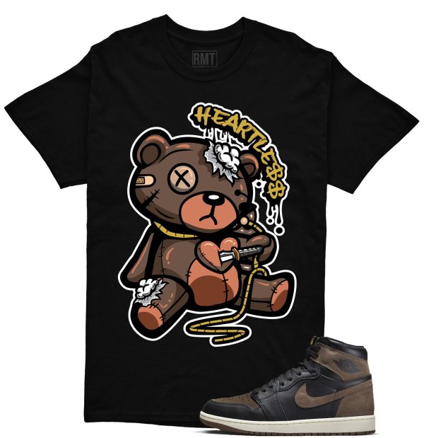 Jordan 1 Palomino Shirt, Heart Less Shirt Matching Jordan 1 Mid Palomino Jezsport.com