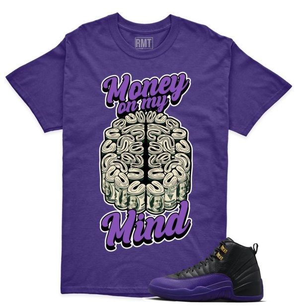 Field Purple 12s Matching shirts, Money Shirt Matching Jordan 12 Field Purple Jezsport.com