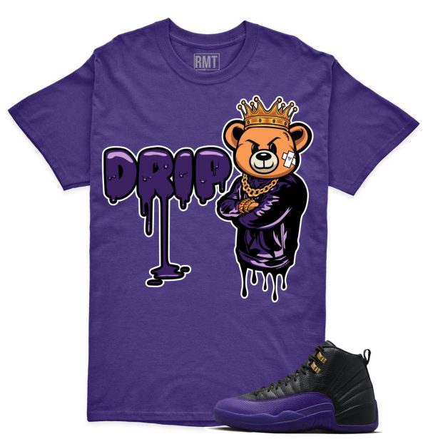 Field Purple 12s Matching shirts, Drip Shirt Matching Jordan 12 Field Purple Jezsport.com