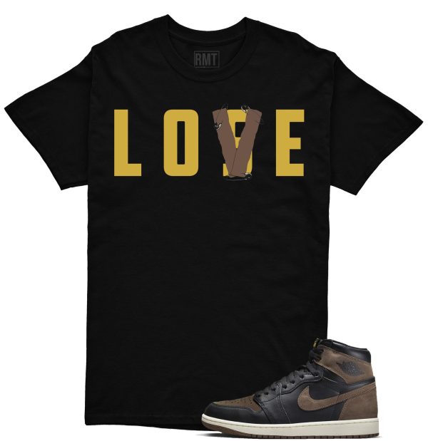 Jordan 1 Palomino Shirt, Love Lose Shirt Matching Jordan 1 Mid Palomino Jezsport.com