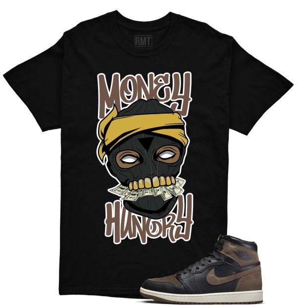 Jordan 1 Palomino Shirt, Money Hungry Shirt Matching Jordan 1 Mid Palomino Jezsport.com