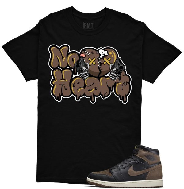 Jordan 1 Palomino Shirt, No Heart Shirt Matching Jordan 1 Mid Palomino Jezsport.com