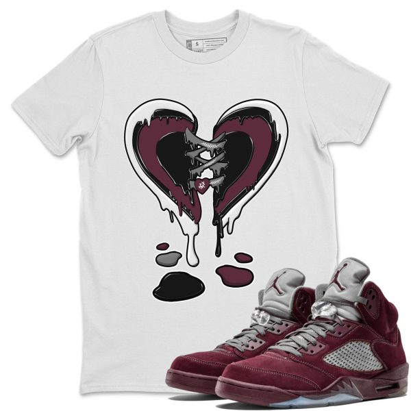 Self Love Unisex Tees - Sneaker Shirt To Match 5s Burgundy Jezsport.com