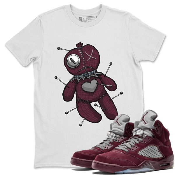 Coin Drop Unisex Tees - Sneaker Shirt To Match 5s Burgundy Jezsport.com