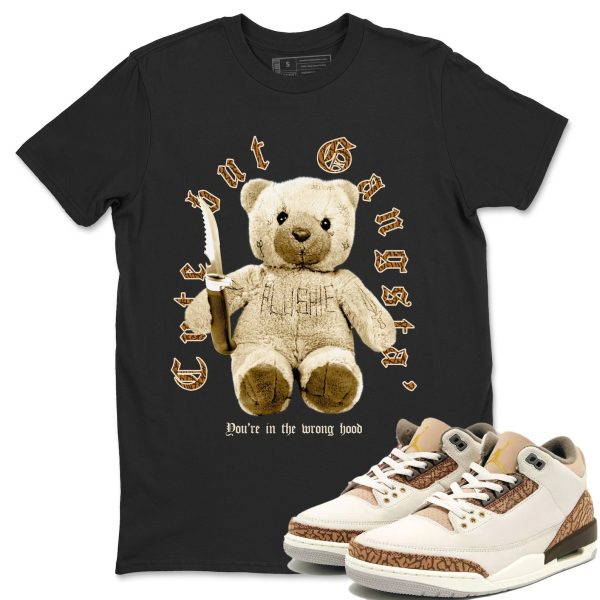 Cute Gangsta Unisex Tees - Sneaker Shirt To Match 3s Palomino Jezsport.com