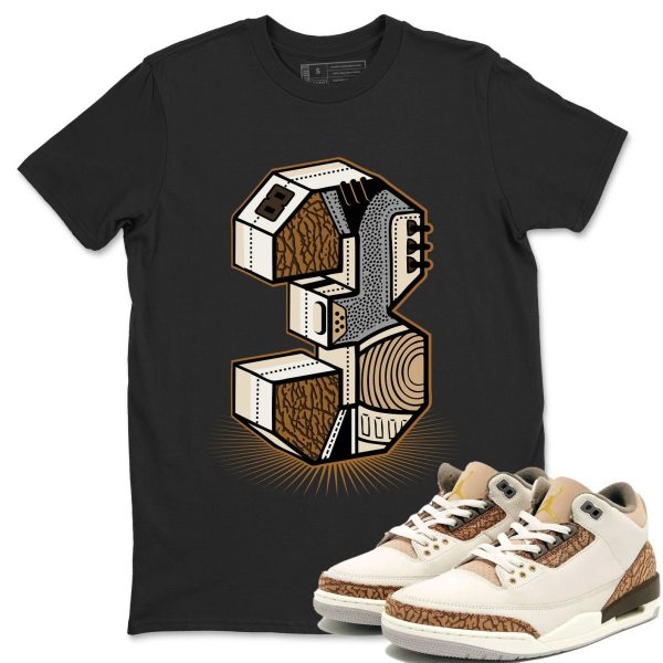 Number Statue Unisex Tees - Sneaker Shirt To Match 3s Palomino Jezsport.com