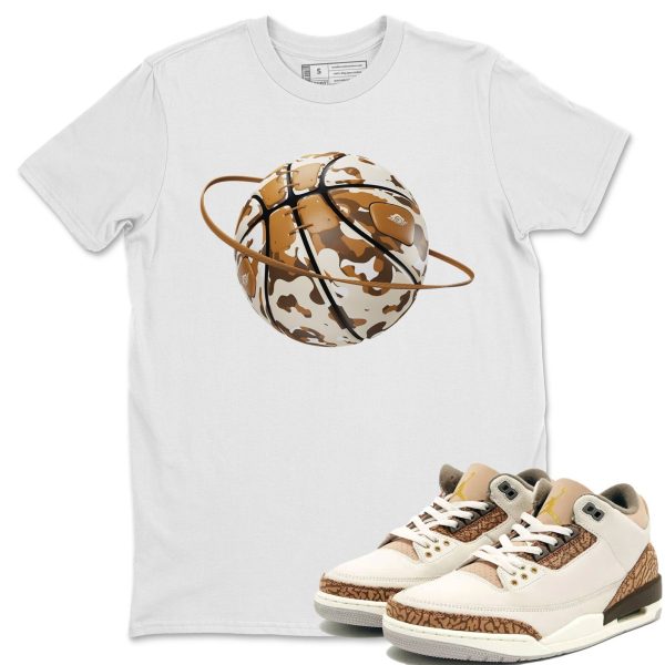 Camo Basketball Planet Unisex Tees - Sneaker Shirt To Match 3s Palomino Jezsport.com