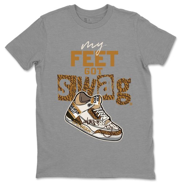 My Feet Got Swag Unisex Tees - Sneaker Shirt To Match 3s Palomino Jezsport.com