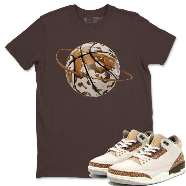 Camo Basketball Planet Unisex Tees - Sneaker Shirt To Match 3s Palomino Jezsport.com