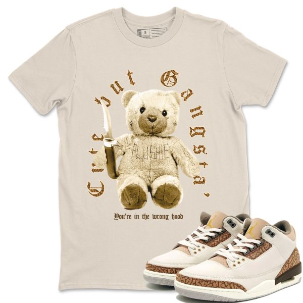 Cute Gangsta Unisex Tees - Sneaker Shirt To Match 3s Palomino Jezsport.com