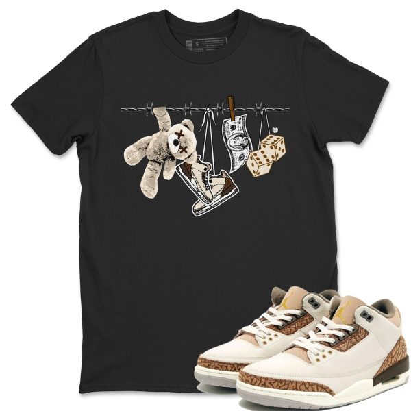 Clothesline Unisex Tees - Sneaker Shirt To Match 3s Palomino Jezsport.com