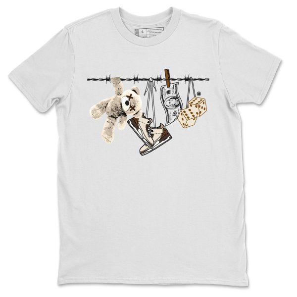 Clothesline Unisex Tees - Sneaker Shirt To Match 3s Palomino Jezsport.com