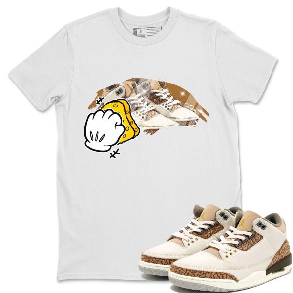 Wiping Unisex Tees - Sneaker Shirt To Match 3s Palomino Jezsport.com