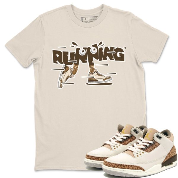 Running Shoes Unisex Tees - Sneaker Shirt To Match 3s Palomino Jezsport.com