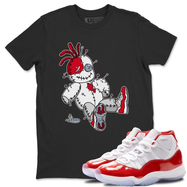 Voodoo Doll Unisex Tee - Sneaker Shirt To Match 11s Cherry Jezsport.com