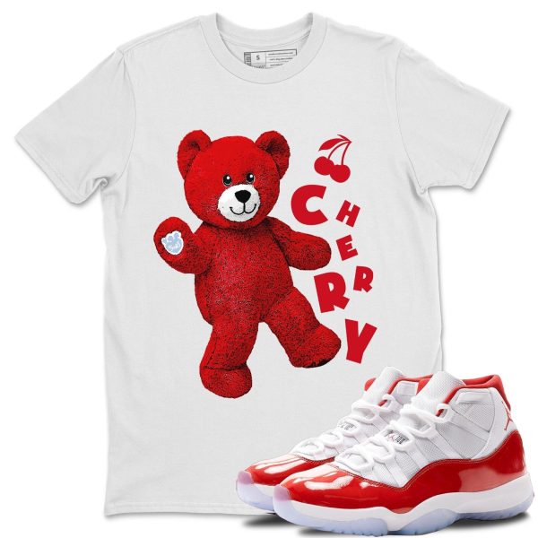 Hello Bear Unisex Tee - Sneaker Shirt To Match 11s Cherry Jezsport.com