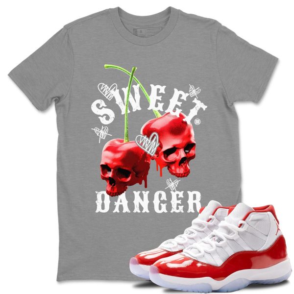 Sweet Danger Unisex Tee - Sneaker Shirt To Match 11s Cherry Jezsport.com