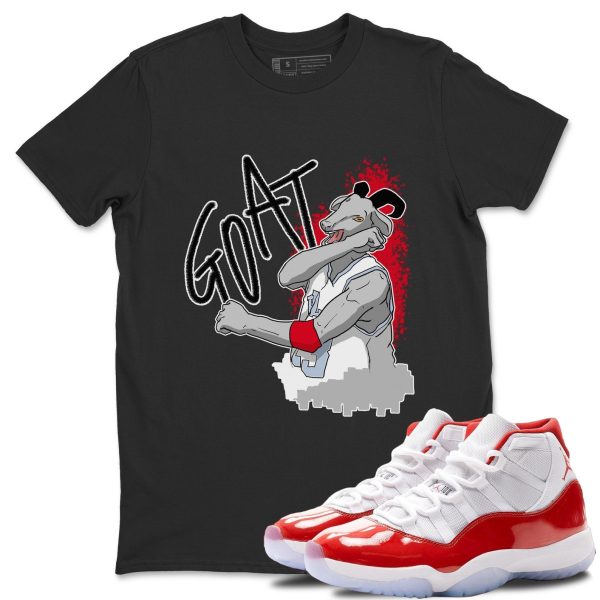 Screaming Goat Unisex Tee - Sneaker Shirt To Match 11s Cherry Jezsport.com