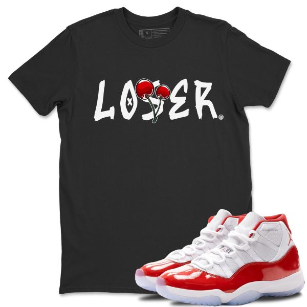 Loser Lover Unisex Tee - Sneaker Shirt To Match 11s Cherry Jezsport.com