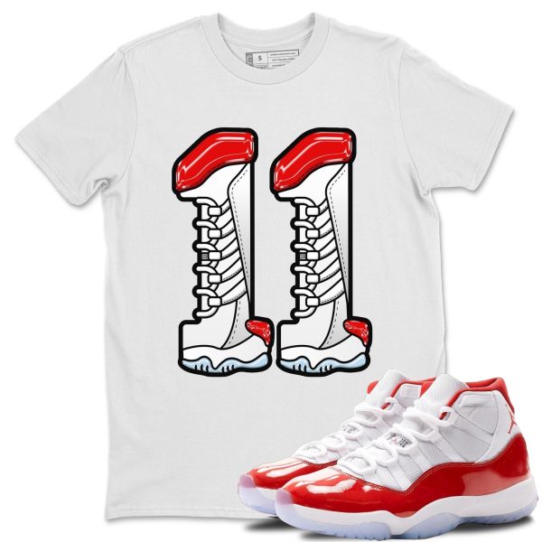 Number 11 Unisex Tees - Sneaker Shirt To Match 11s Cherry Jezsport.com