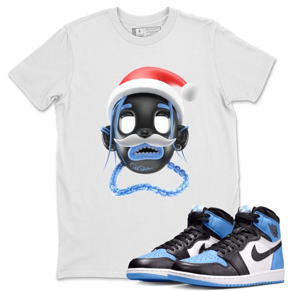 Goosebumps Boy Christmas Edition Unisex Tee - Sneaker Shirt To Match 1s UNC University Blue Jezsport.com