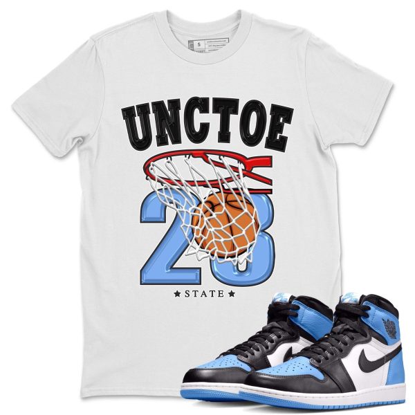 Basketball Unisex Tee - Sneaker Shirt To Match 1s UNC University Blue Jezsport.com